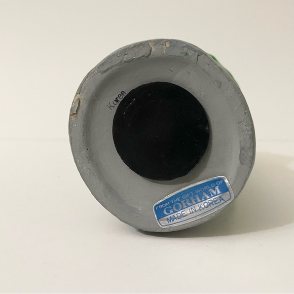 Sesame Street Oscar The Grouch Garbage Can Ceramic Coin Bank - Picture 14 of 16